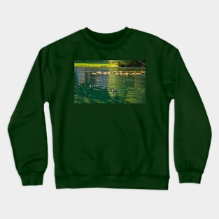 Una River in Kulen Vakuf, Bosnia Crewneck Sweatshirt